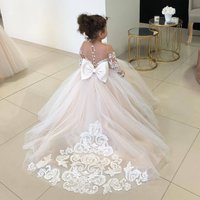 s Clothing tutu skirt princess skirt clothing performance costume flower wedding dress trailing lace dress