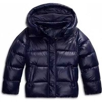 Women's Casual Hooded Cotton Jacket With 3D Print – Streetwear Winter Coat For Women (Blue, Black, Custom Colors)