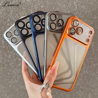 17Pro Plating Hard PC Matte Business Case Iphone 17 Pro Max Air Promax Camera Film Protection Ultra Slim Cover
