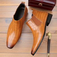 Chelsea Boots Square Head Shoes Shoes Cowboy Boots Vintage Martin Boots
