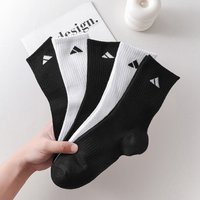Mid Calf Spring Autumn Long Versatile Sports Casual College Style Couple Export Socks