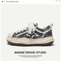 Dissolve retro shoes do old youth board shoes Fashion shoes men's and women's shoes of the same style