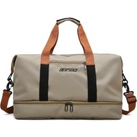 travel bag Korean version portable short distance travel luggage bag large capacity lightweight dry wet separation sports fitness bag