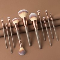 10 pcs makeup brushes giant set eye shadow brush powder brush beauty tools GUJHUI