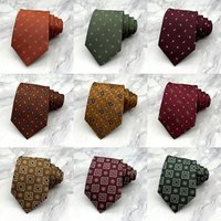 New Tie Trendy Men's Dress Business Leisure Fashion Paisley Cashew Nut Pattern Element Handprinted Wide 8CM