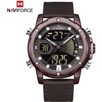 Waterproof NAVIFORCE Lingxiang 9172 Quartz Belt Sports Electronic Watch