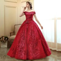 Clothing Spring Performance Fluffy Colorful Wedding Dress Art Exam Solo Female Student Simple Performance Costume