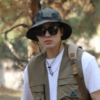 Summer Fishing Hat UPF 54+ Sun Protection & Quick Dry Hiking & Outdoor Activities Test Goods Army Green Ink
