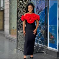 Elegant Floral Bandage Dress Sexy High Waist Bodycon Long Evening Gown Stretch Polyester Spandex Sleeveless Corset Party Dress