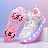  Led Light Up Skates – 8 Wheel Roller Shoes & 