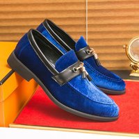 Euro Step 2025 New Loafers British Style Suede Soft Comfortable Moccasins Fashion Casual Slip-On Business Men's Shoes
