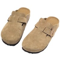 Flat soled Fishing Clogs style Genuine Leather Shoes Spring Models