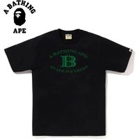 BATHING APE BAPE Money B Logo Printed Short Sleeved T shirt Made Pure Cotton Fabric Both