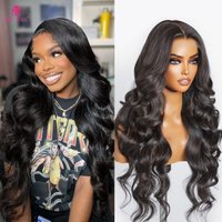13×4 Body Wave Lace Front Wigs Human Hair 30 Inch, Lace Frontal Wigs Human Hair  Brazilian Virgin Human Hair