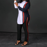 Casual Fashion Solid Striped Pants