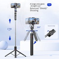 F16 Selfie Stick With Bluetooth Remote, Tripod Stand & Dual Fill Light – Extendable Phone Holder For Stable Photos & Videos, 360° Rotation