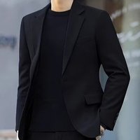 1 Casual Suit Jacket Korean Style Trendy Slim Fit Single Piece Spring Autumn Business Formal Wear Fashion