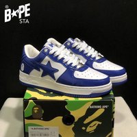 A BATHING-APE Classic Marvel-Lacquer Leather Splicing Fashion Board Shoes Air Force No.1 Board Shoes Unisex