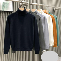 Clothing High Collar Sweater Winter Autumn Winter Light Luxury Lazy High End Bottoming Shirt Hot Trend