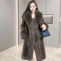 Clothing mink velvet mid length Haining fur