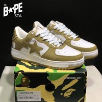 A BATHING-APE Classic Marvel-Lacquer Leather Splicing Fashion Board Shoes Air Force No.1 Board Shoes Unisex