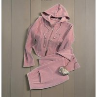 Casual Sportswear Set Loose Fit Side Slit Wide Leg Pants Two Piece Outfit Autumn