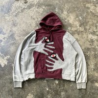  Y2k Streetwear Hoodie 3d Print Oversized Dark Retro Pullover & Trendy Fashion