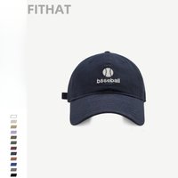 Small Baseball Cap Couple Street Fashionable Letters Embroidered Soft Top Cap Basketball Cap