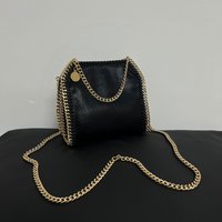 Stella Falabella Large Tote Designer Bag Women Black Shopping Chain Bags Wallet Messenger Leather Handbags