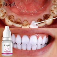 RtopR Teeth Whitening Essence Oral Cleaning Breath Freshener Anti-Cavity Yellowing And Bacteria Remover Remove Dental