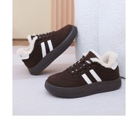 2025 Fleece Muffin, ,Thick-soled Board Shoes, Versatile Shoes, Sports And Warm Shoes For Women