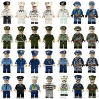Sea Air Building Blocks Figurine Chinese Modern Military Figurine Assembled Lego Educational Toys