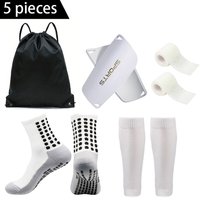 Outdoor Sports Combination Anti Slip Sports Football Socks Sports Ball Bag Bandage Socks Leg Guards Knee Pads