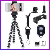 Large Gorilla Tripod w/ Cell Phone Size G Up to 3kg Articulated Flexible + Bluetooth Control gopro