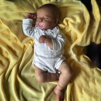 20Inch 50cm Cloth Body Simulation Doll Sleeping Companion Reborn Doll Toy Christmas Gift