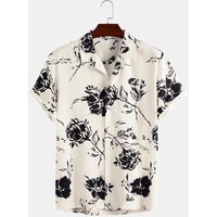 Men’s Clothing Short Sleeve Shirt Beach Shirt Printed Shirt