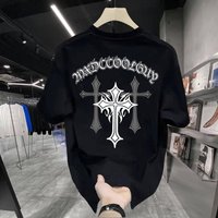 2025 summer loose pullover 100% cotton short sleeve T shirt
