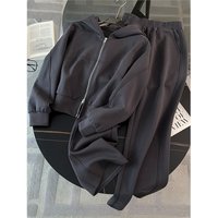 Clothing Popular High End Slimming Fashionable Sweatshirt Sweatpants Two Piece Suit