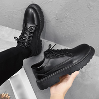 Shoes High Quality Leather Shoes Shoes Derby Spring Business Low Top Small Leather Shoes Casual Shoes Shoes