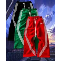 Pants Haruku Six Striped Street Retro Sports Y2K Summer Casual Jogging Trendy Brand Joggers