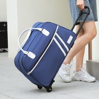 Lightweight waterproof drawstring foldable short distance travel bag luggage bag large capacity