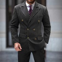 Clothing Striped Business Suits