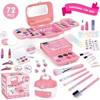 Children’s cosmetics toys princess girl nail polish makeup bag box birthday gift set
