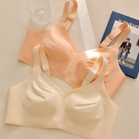 Cross Border Plus Ultra Thin Seamless Underwear Makes Large Breasts Appear Smaller Breathable Jelly Gel Soft