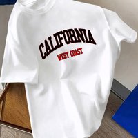 Camisetas de manga corta de moda para hombre, camisetas de verano ajustadas de algodón puro con estampado, camisetas casuales y versátiles de moda.