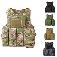 Tactical Military Vest – Quick Release Functional Stab & Bulletproof Protection 