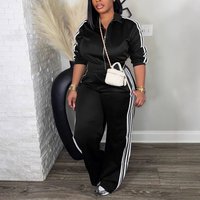 Women’s Stylish Two-Piece Sets – Trendy Matching Tops & Pants For Casual & Work (Navy Blue/Burgundy/Black/Dark Green, S-XXXL)