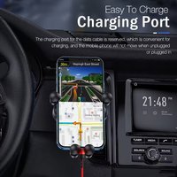 Car Phone Holder – Cute Cartoon Design, Gravity Auto-Clamping Air Vent Mount, Durable Plastic, Hands-Free Mobile Support, Ideal For Various Vehicles