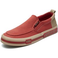 25137 Spring New Men's Shoes: Trendy, Niche Design, Versatile, Fashionable Canvas Shoes, Low Top, Flat Bottom,