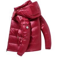 Men's Clothing New European And American Down Jackets For Men And Women, Bright Winter Duck Down Couple Jackets